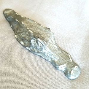 SANIBEL Pewter Alligator Crocodile paper weight